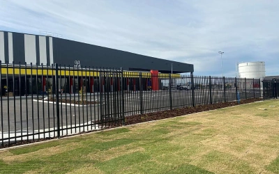 Commercial Colorbond Fencing
